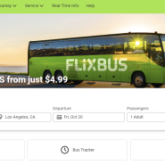 FLIX 플릭스 버스 타고 라스베가스에서 LA로 이동하기 (+ 예약하는 법)
