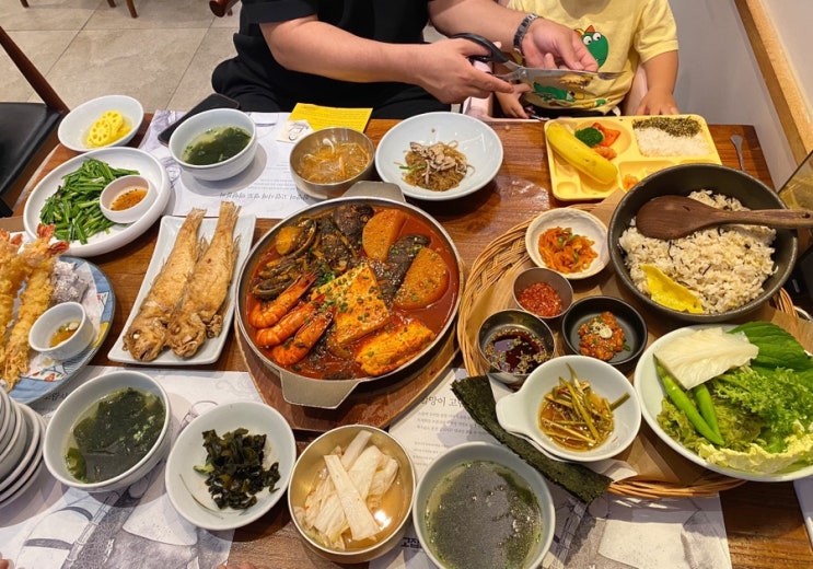 [아이랑 제주도 맛집] 고집돌우럭 제주공항점