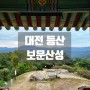 대전 보문산성 등산 끝없이 오르는 계단지옥(다정식당 반찬호떡)