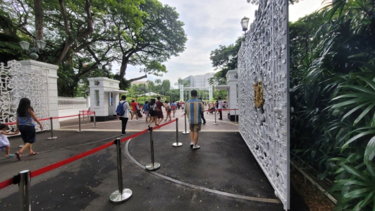싱가포르 여행 이스타나 왕궁 관람 Singapore Istana open house