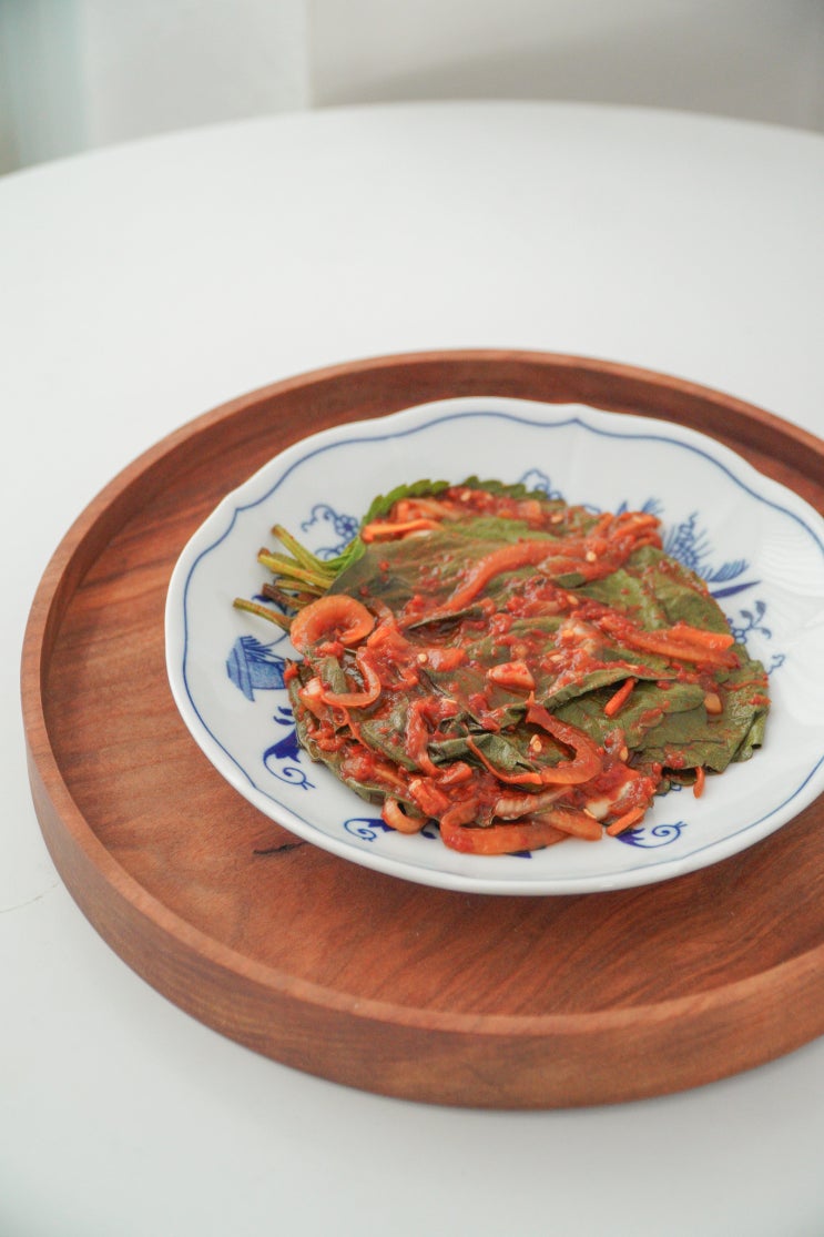 깻잎김치 깻잎 양념장 요리 만드는법 : 네이버 블로그