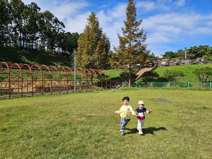 아이와 산책하며 뛰어놀기 좋은 운정호수공원 운정유아숲체험원