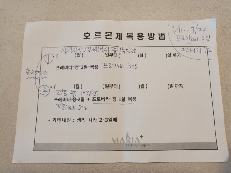 시험관 아기 시술 호르몬 요법 진행 중.. 프로기노바와 프로베라 장기 복용 프로기노바 부작용. : 네이버 블로그