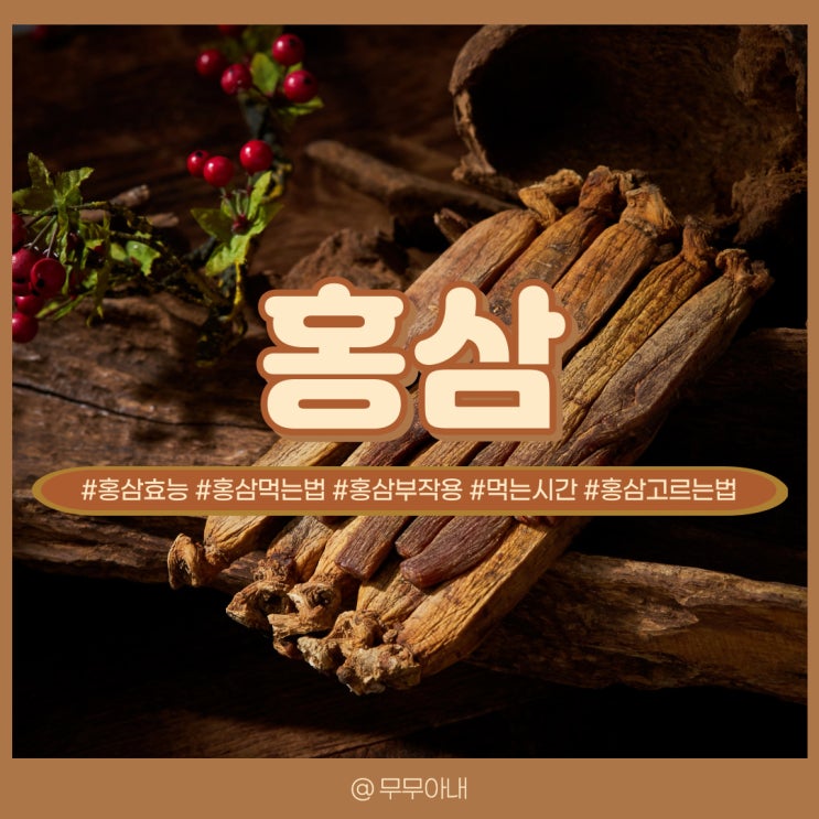 홍삼 효능 복용법 먹는법 홍삼의 부작용 먹는시간 고르는법 : 네이버 블로그