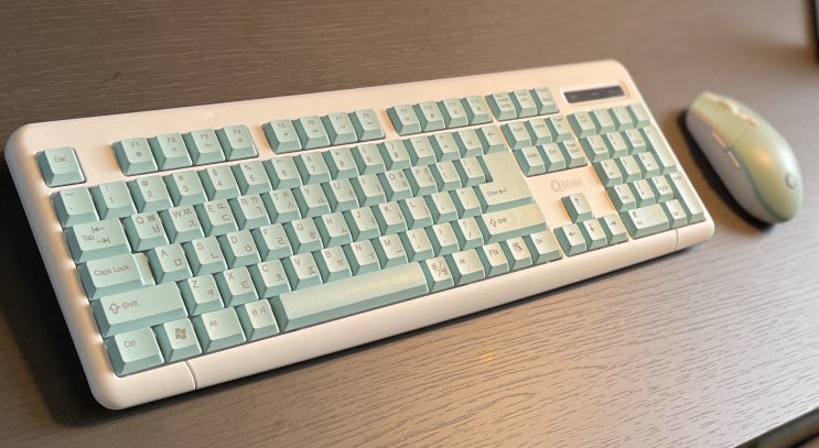 조용하게 사용하기 좋은 저소음 키보드 마우스 세트 / 큐센 QSENN MK210 : 네이버 블로그