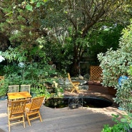푸릇한 정원이 예쁜 판교 이매동 카페, 종화