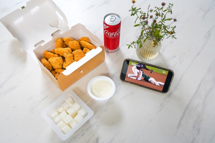 가을야구 볼 땐 역시 bhc치킨 뿌링클 순살 최고 드디어 먹어봄! : 네이버 블로그