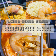 [화성/동탄]이제까지의 낙곱새는 저리가라 큼직한 재료에 감동한 낙곱새 맛집 : 광안천지식당 능동점