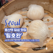 용산역 팀호완 재방문 메뉴추천 홍콩딤섬 미쉐린가이드 맛집