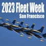 2023.10월 샌프란시스코 플리트 위크 에어쇼, 피어 41, F-35B 라이트닝 II, 유나이티드 항공 보잉 777-300ER, 블루 엔젤스 F/A-18 호넷 Fleet Week