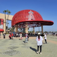 [캘리포니아 LA여행 / 애나하임(Anaheim)] 미국여행 DAY2 _ 오타니 쇼헤이 선발승 경기직관 (@엔젤스타디움)