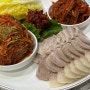 #농부보쌈 야들야들 부드러운 고기와 맛있는 김치 면목동 유명한 보쌈집
