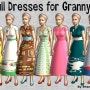 [TSR] Full Dresses for Granny!