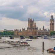 영국 여행 : 런던아이, 런던 공원, 국회의사당, 빅벤, 전쟁 추모비, 점심식사 그리고 크리스피 도넛