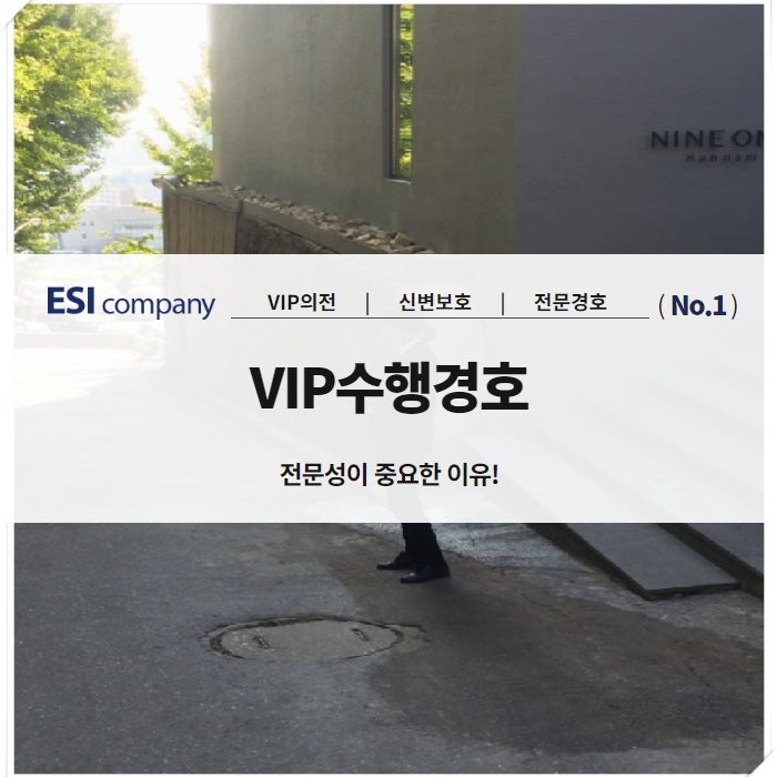 VIP수행경호, 전문성이 중요한 이유! : 네이버 블로그