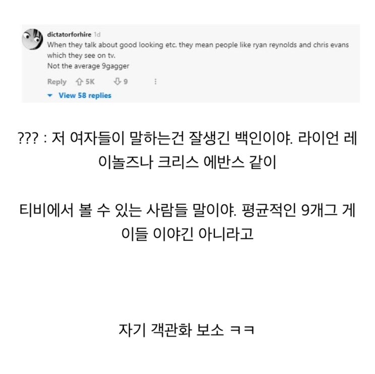 백인과 데이트하고 싶다는 일본여자 인터뷰에 달린 댓글