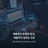 인도 개발자 찾기가 한국보다 10배 어려운 이유