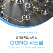 조직도 배치 및 관리 솔루션 OGNO(오그노) 시스템 소개