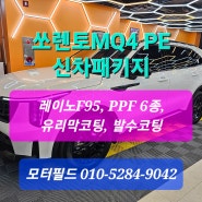 남양주 신차패키지와 썬팅 레이노F95 시공 후기 쏘렌토MQ4