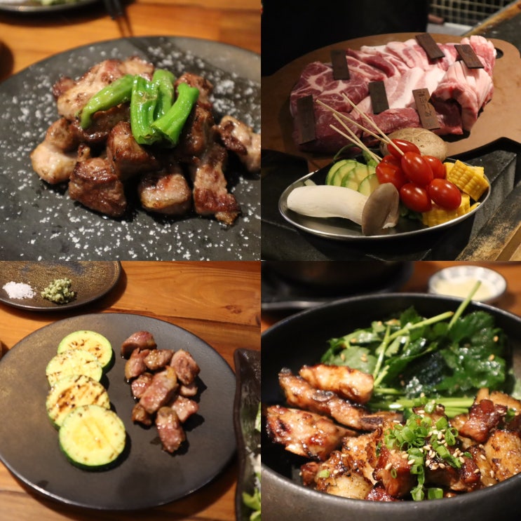 [흑돼지 오마카세:: 풍로] 흑돼지 오마카세로 유명한 풍로에서 흑돼지 왕창먹고온 후기 : 네이버 블로그
