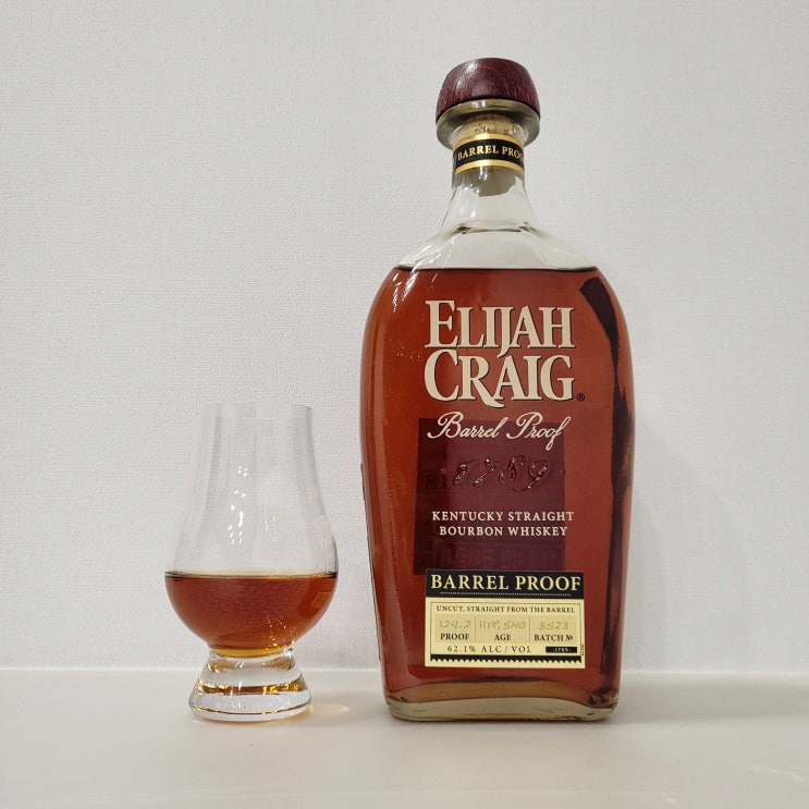 [위스키] 일라이저 크레이그 배럴 프루프 B523 (Elijah Craig Barrel Proof, ECBP B523 ...