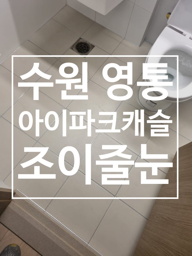 영통 아이파크캐슬 2단지 시공 사진