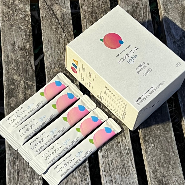 콤부차 다이어트 복숭아 맛이라 꿀맛, 바이탈플러스 콤부차! : 네이버 블로그