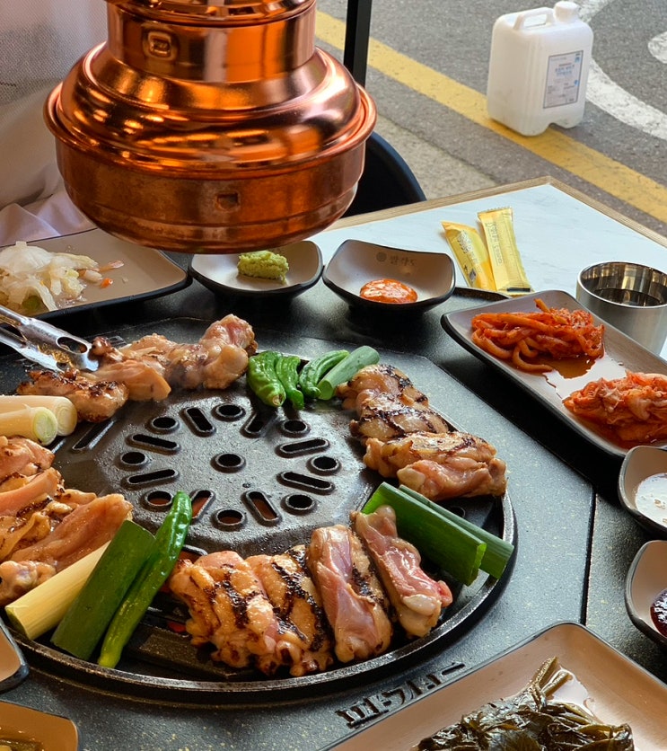 고덕 회식장소로 좋은 평택닭갈비 '팔각도' : 네이버 블로그