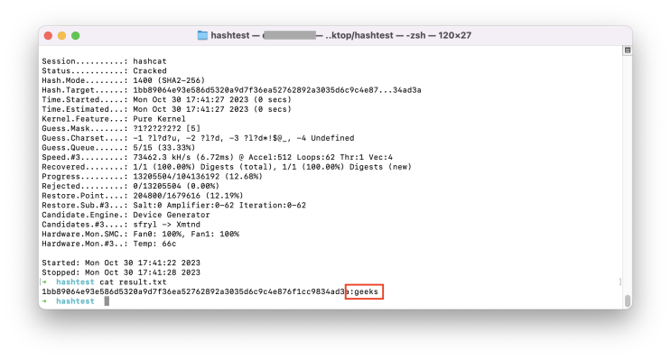 비밀번호 크랙 도구 Hashcat 사용하기 (+GPU 사용) : 네이버 블로그