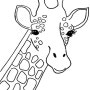 기린 그리는법 따라그리기 밑그림 스케치 미술자료 How to draw a giraffe