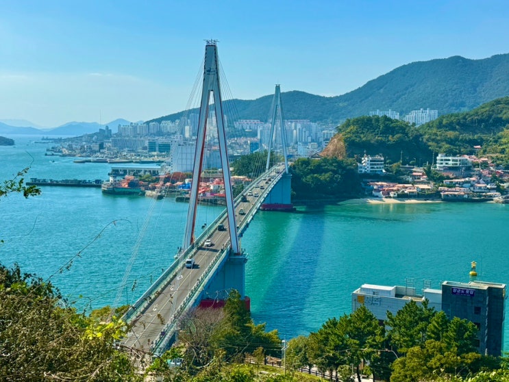 전남 여수 돌산공원 돌산대교 다리 바다 야경 밤 드라이브 코스 : 네이버 블로그