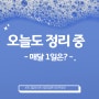 [오늘도 정리 중] 매달 1일은? 살균 루틴! | 미니멀라이프