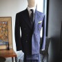 B&TAILOR B90LINE FOXBROTHERS FLANNEL DOUBLE BREASTED SUIT