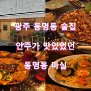 광주 동명동 술집 / 안주가 맛있었던 동명동 마실