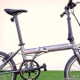 플리트 펜서 V9 - 최대 적재 하중 110kg, 튼튼한 크로몰리 접이식 자전거, 시마노 소라 9단 기어 폴딩 미니벨로 추천