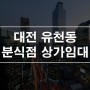대전 중구 유천동 버드내아파트 도로변 1층 23평 분식점 상가임대
