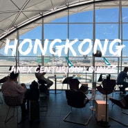 홍콩 공항 아멕스 센츄리온 라운지 런치 후기!