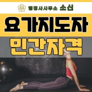 민간자격증 등록신청 수임사례 (요가지도자)