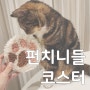 고양이 굿즈, 펀치니들로 만들어보는 티코스터 (삼성컬쳐랩)