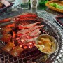 속초 맛집 - 연탄불생구이 + 만세칼국수