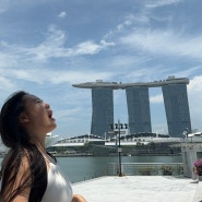 여자 혼자 싱가포르 여행 - 머라이언 파크, 공사 중이니 당분간 가지마세요!