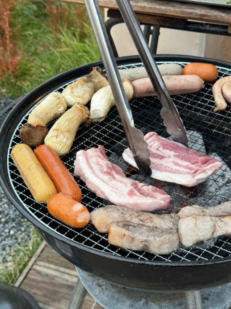 서울 근교 글램핑 바베큐 식당 용인 포레스트 가든