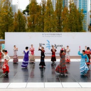 부산시민공원에서 열린 부산무용 생활문화예술제 '함께 춤을 춥시다' - 알싸께또마 플라멩코 세비야나스 공연