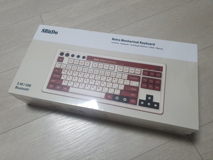 8BitDo 레트로 기계식 키보드(8BitDo Retro Mechanical Keyboard) : 네이버 블로그