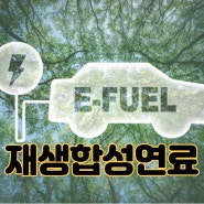 [시사 키워드] 재생 합성연료(E-fuel)