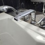 [아산샤워기수도꼭지교체]아산 신창 코아루 에듀파크 안방 욕실 월풀욕조수전에서 누수가 발생해 새로운 제품으로 교체했습니다!