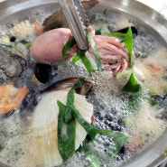[괴산 맛집]해산물 듬뿍 황제해물칼국수<시원해물칼국수>