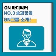 [송과장 TALK] GN바디닥터 NO.3 송과장, 글로벌기업 GN을 소개합니다!