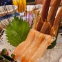 일본 오사카 도톤보리 맛집 카니도라쿠 - 대게 회 / 대게내장초밥 강추!