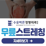 번동 통증클리닉, 무릎 통증을 완화하는 스트레칭